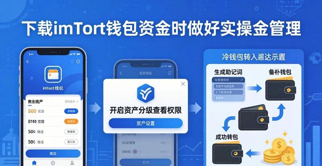 下载imToken钱包时一步步做好资金管理 实操合规防资产风险