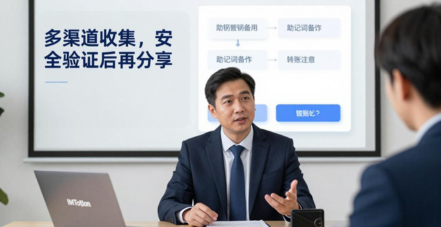 IMToken钱包经验：多渠道收集，安全验证后再分享