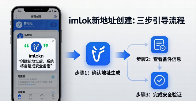 imToken新地址创建后，这3步引导让新手不再迷茫